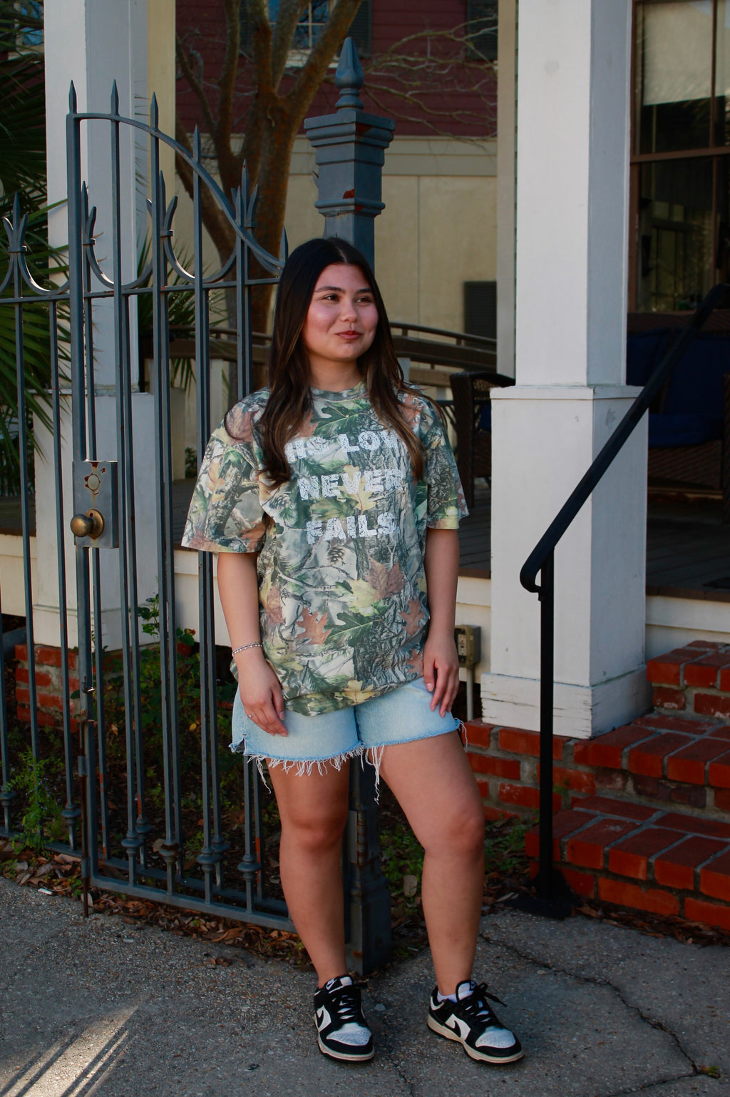 His Love Camo tshirt