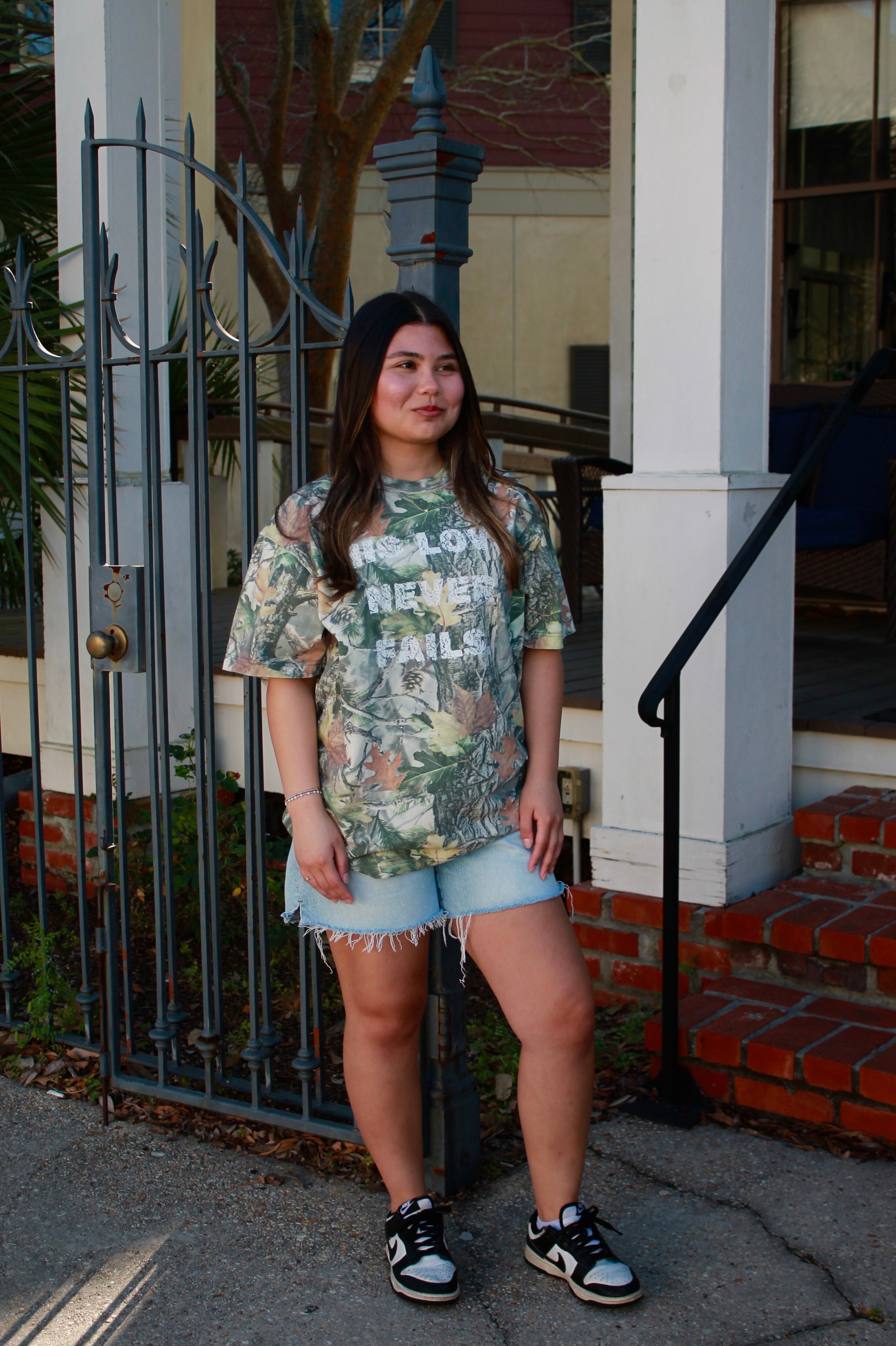 His Love Camo tshirt