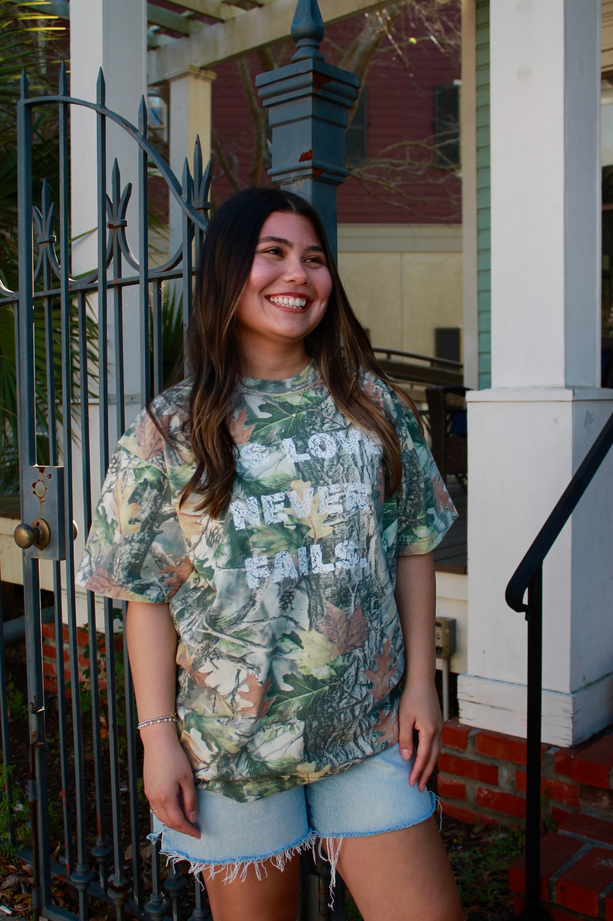 His Love Camo tshirt