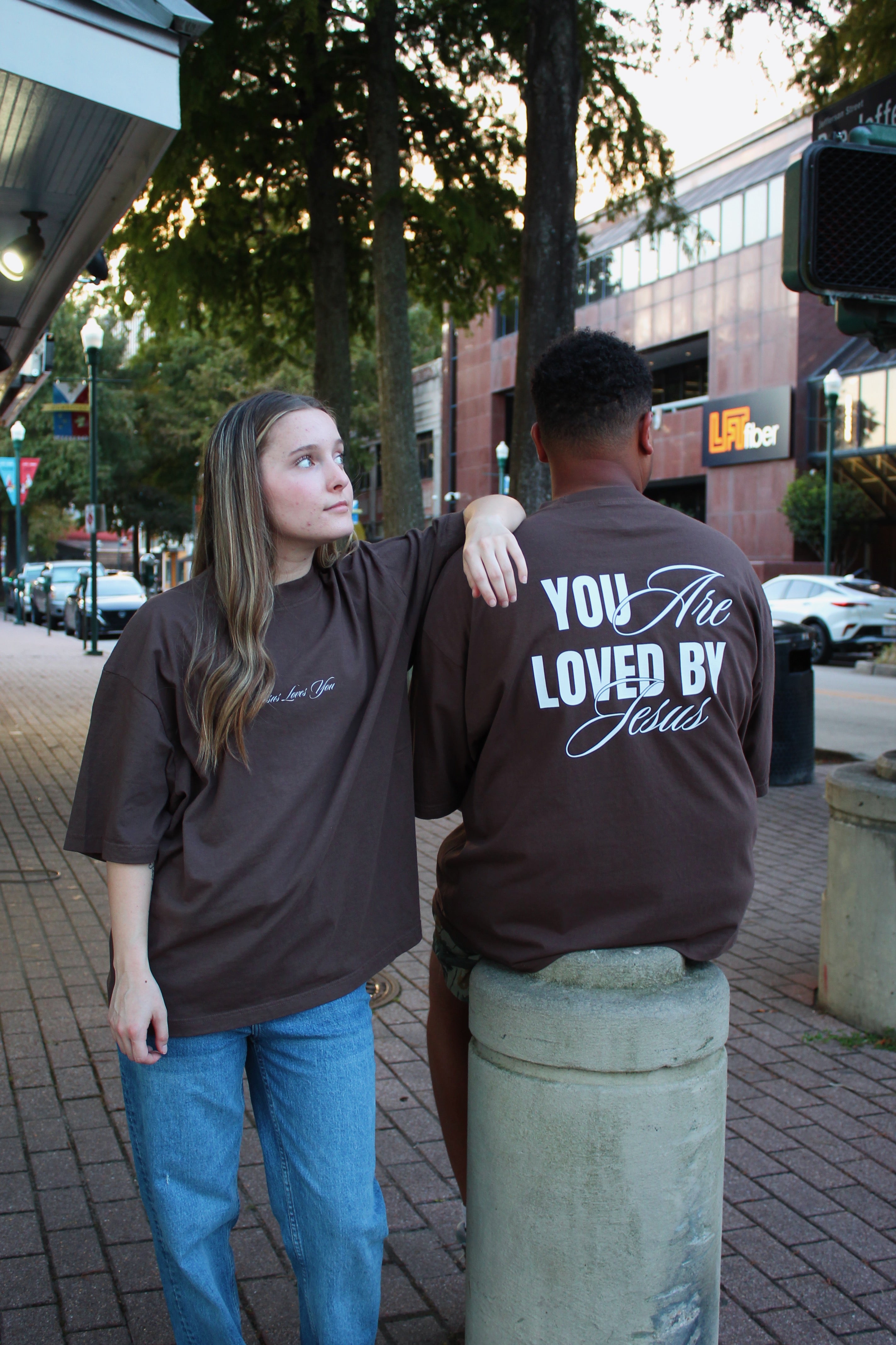 You Are Loved drop shoulder t-shirt