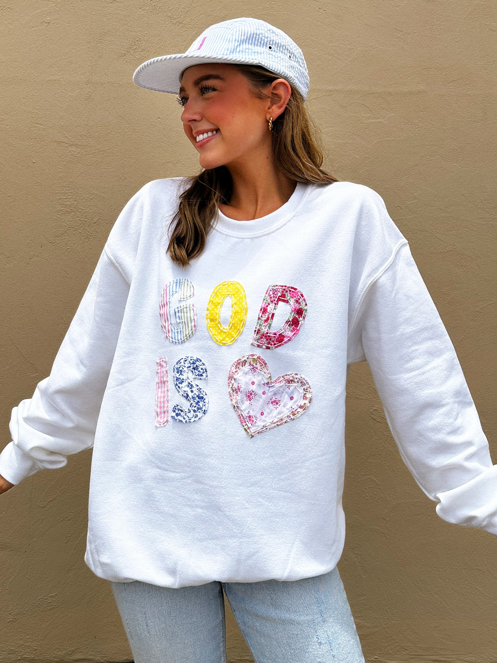 GOD IS <3 Crewneck