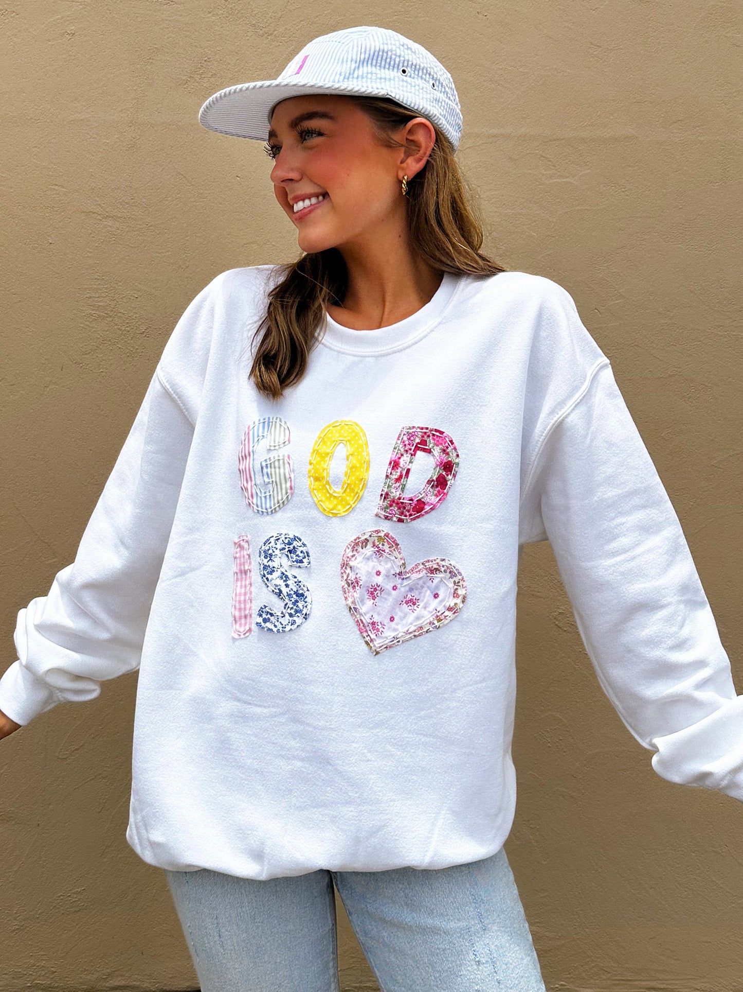 GOD IS <3 Crewneck