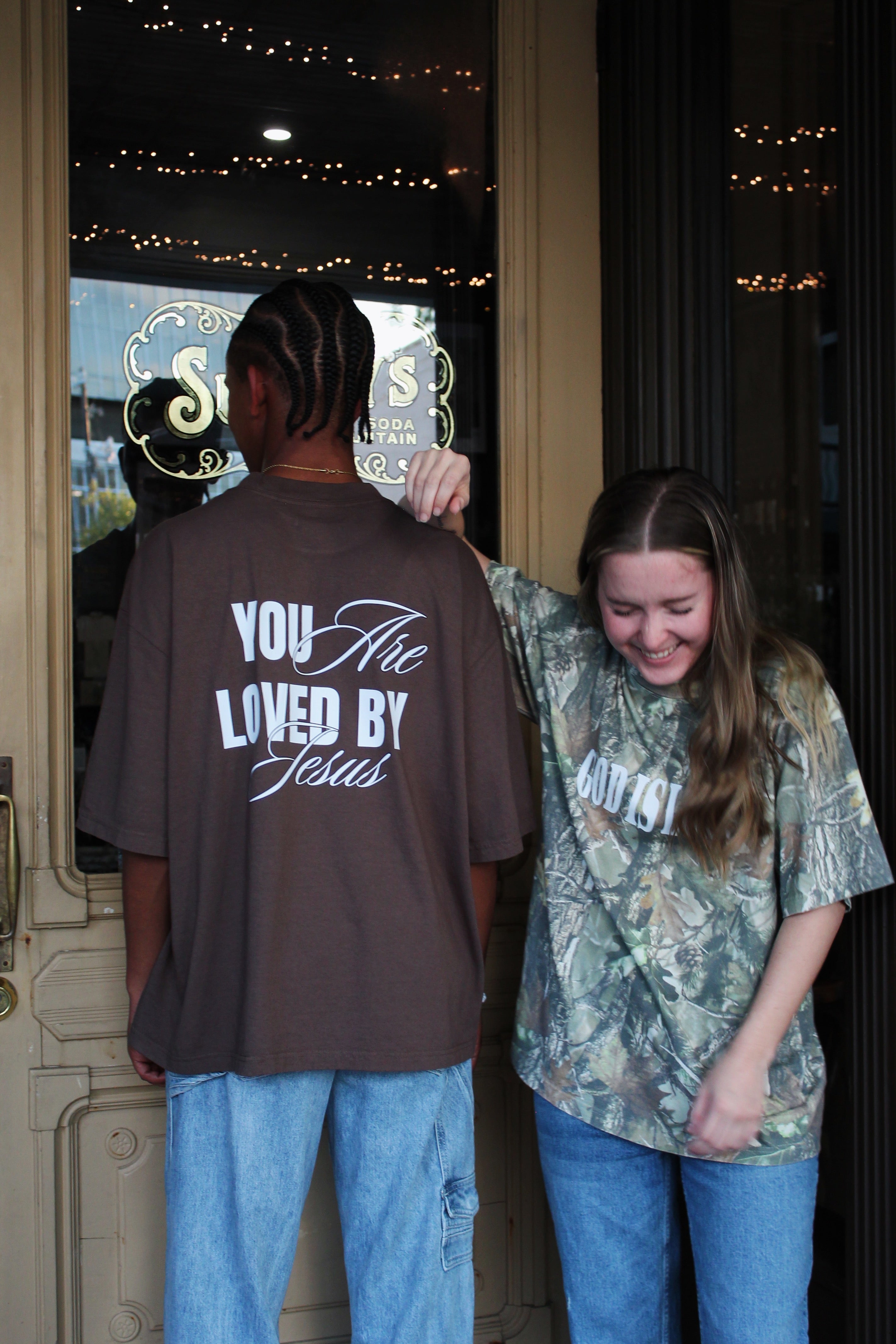 You Are Loved drop shoulder t-shirt