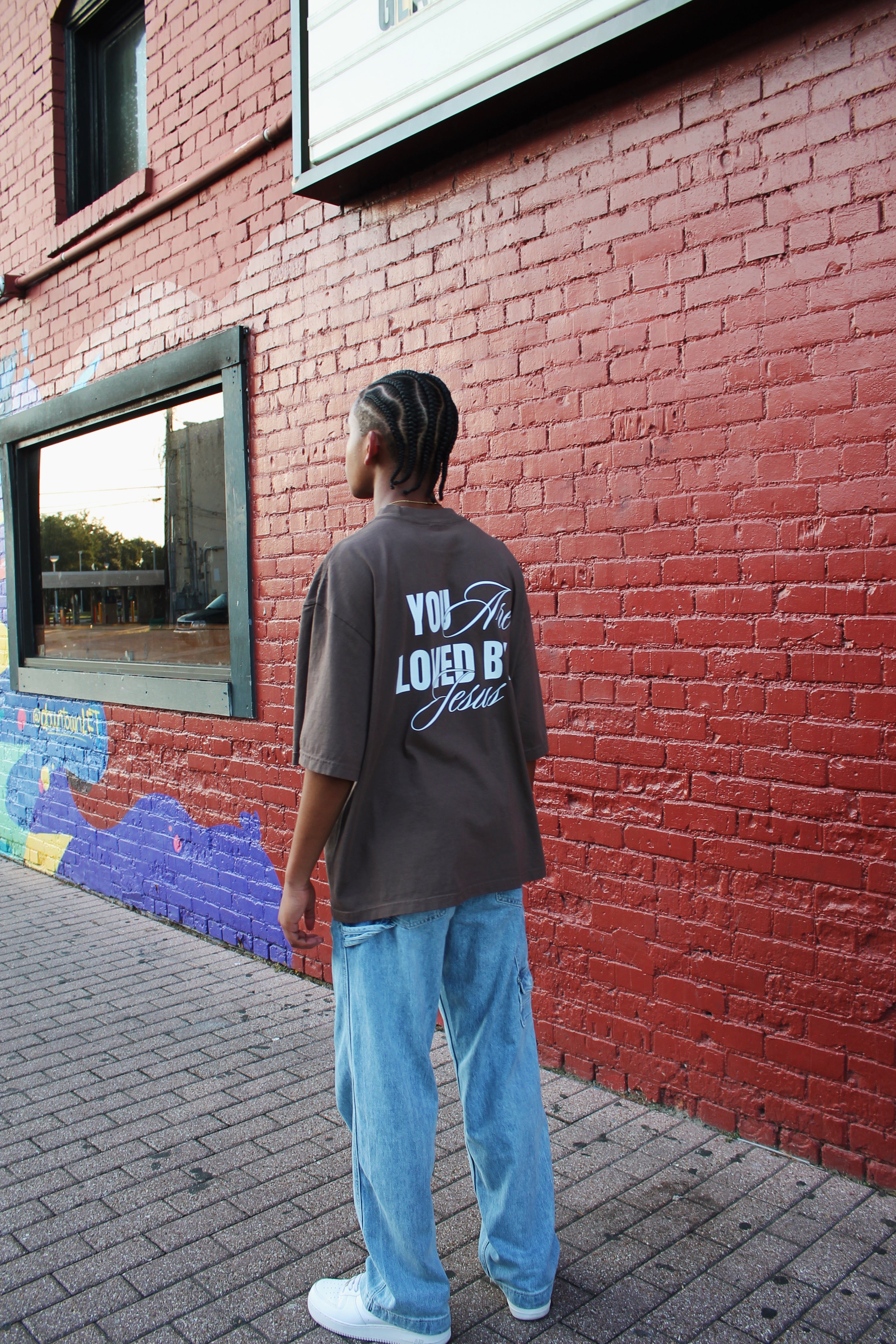 You Are Loved drop shoulder t-shirt