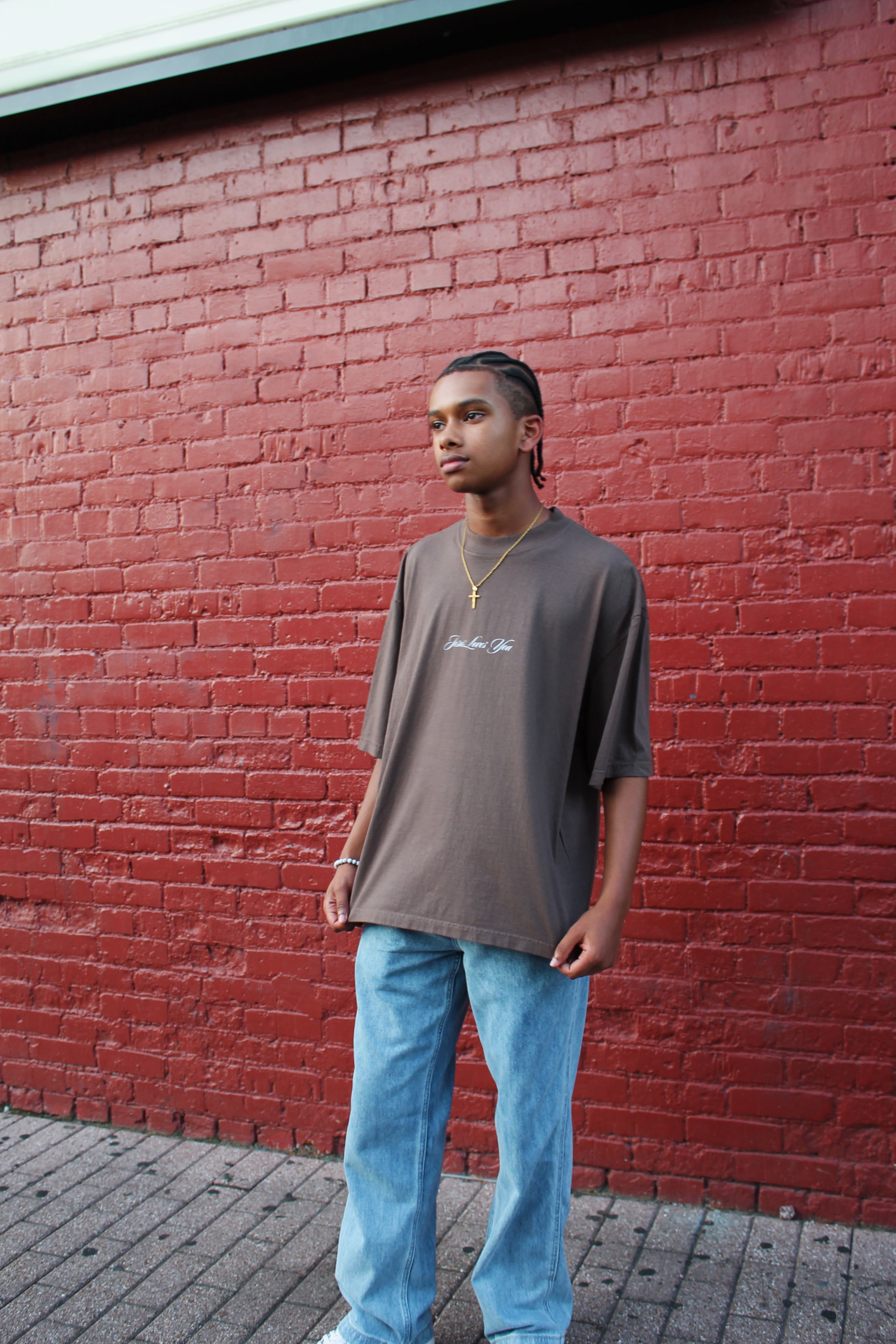 You Are Loved drop shoulder t-shirt