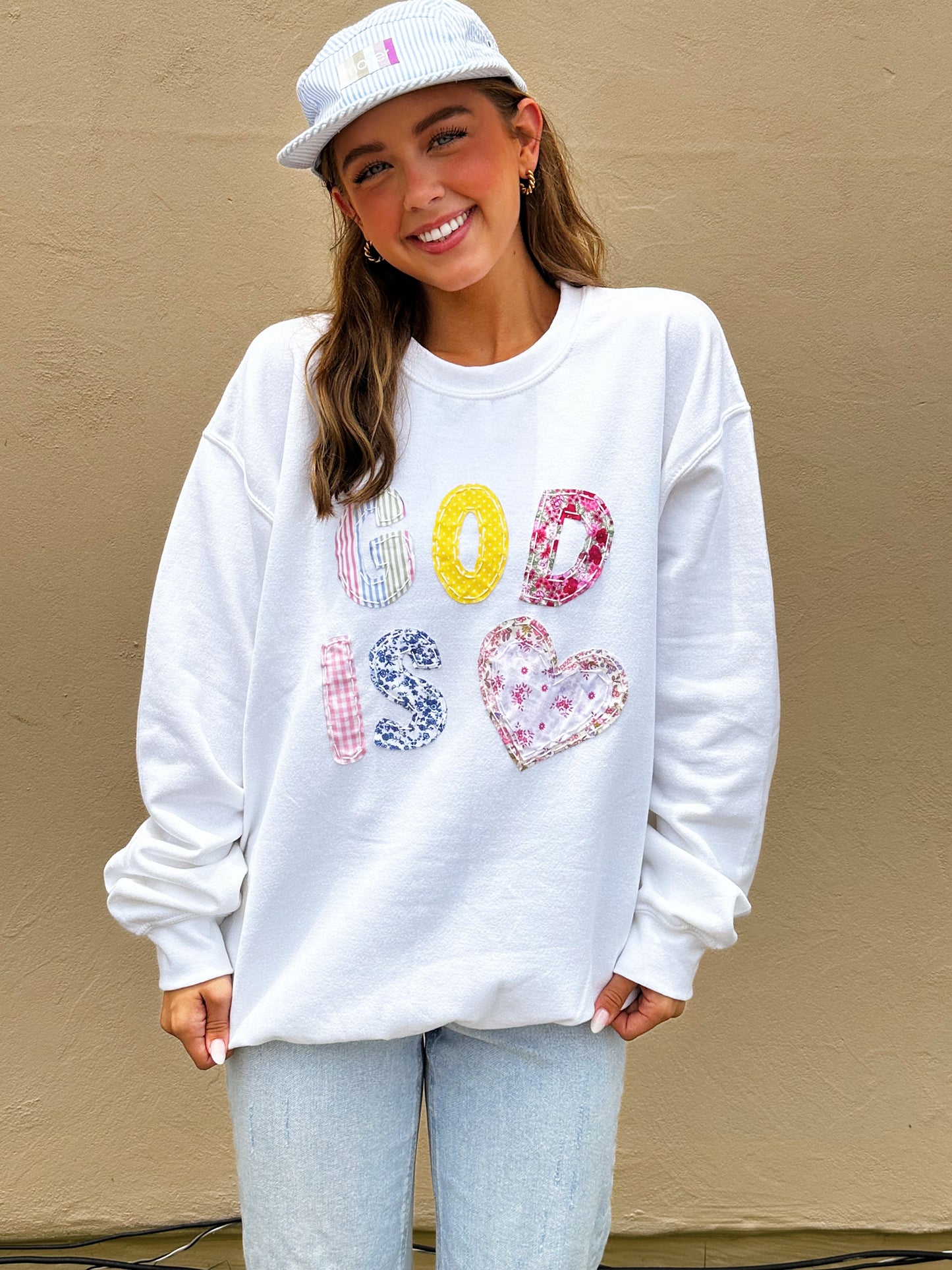 GOD IS <3 Crewneck