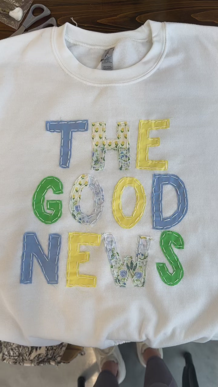 The Good News Crewneck